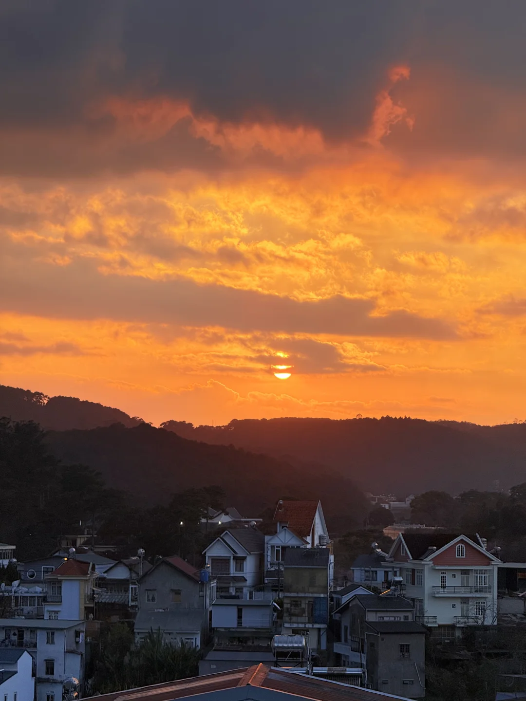 大叻今天的日落也太美了吧🥹🌄