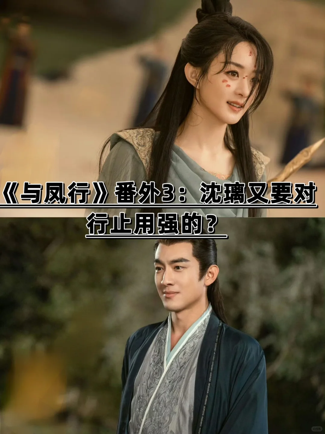 《与凤行》番外3：沈璃要强*行止？？？