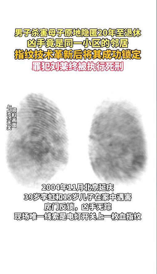 “终于伏法了！”2004年11月，北京，一对母子在家中被人杀害，现场房门反锁，没