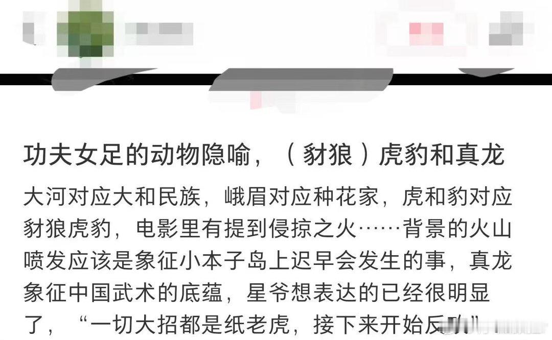 功夫女足隐喻原来各支球队名字全暗藏深意，恒河队、珊瑚队、大河队各有指代，整部影片