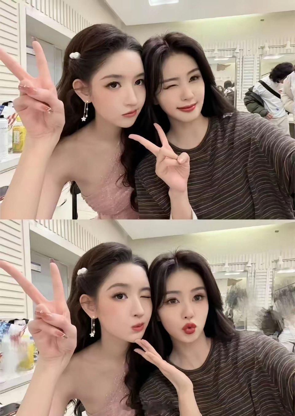 娱乐圈太多剧本式姐妹情，白鹿和王玉雯的相处才是实打实的真闺蜜！节目里白鹿一句带着