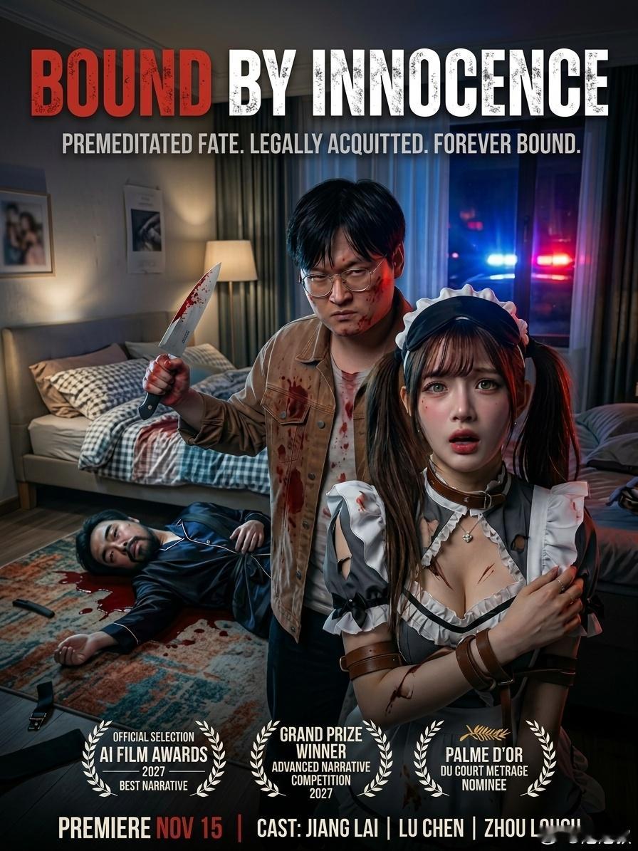 搞了个剧本 《无罪禁锢 ｜Bound by Innocence》 剧本类型：一部