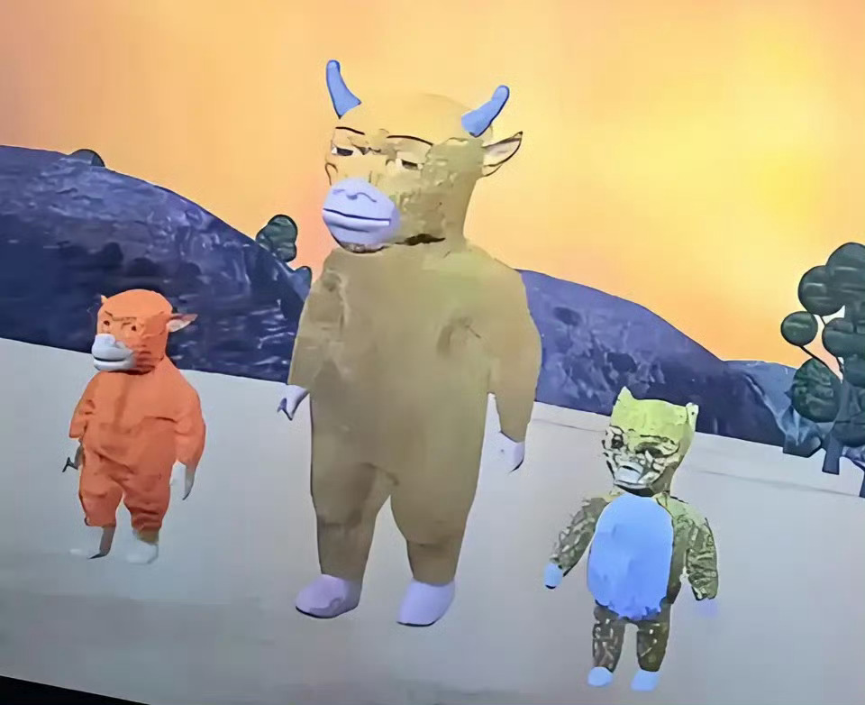 牛来票房暴涨1000倍 绷不住了，《牛来》这种画质居然能上映，票房还能破10万，