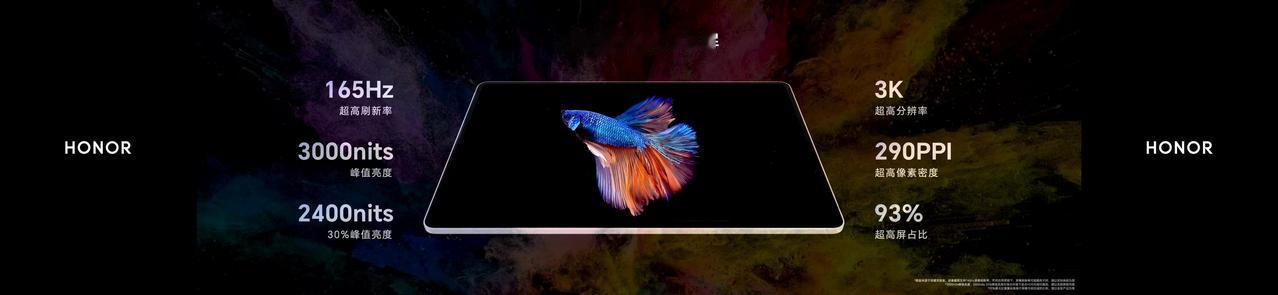 12.3搭载一块3K 165Hz全球顶级OLED旗舰屏幕，采用iPad Pro同