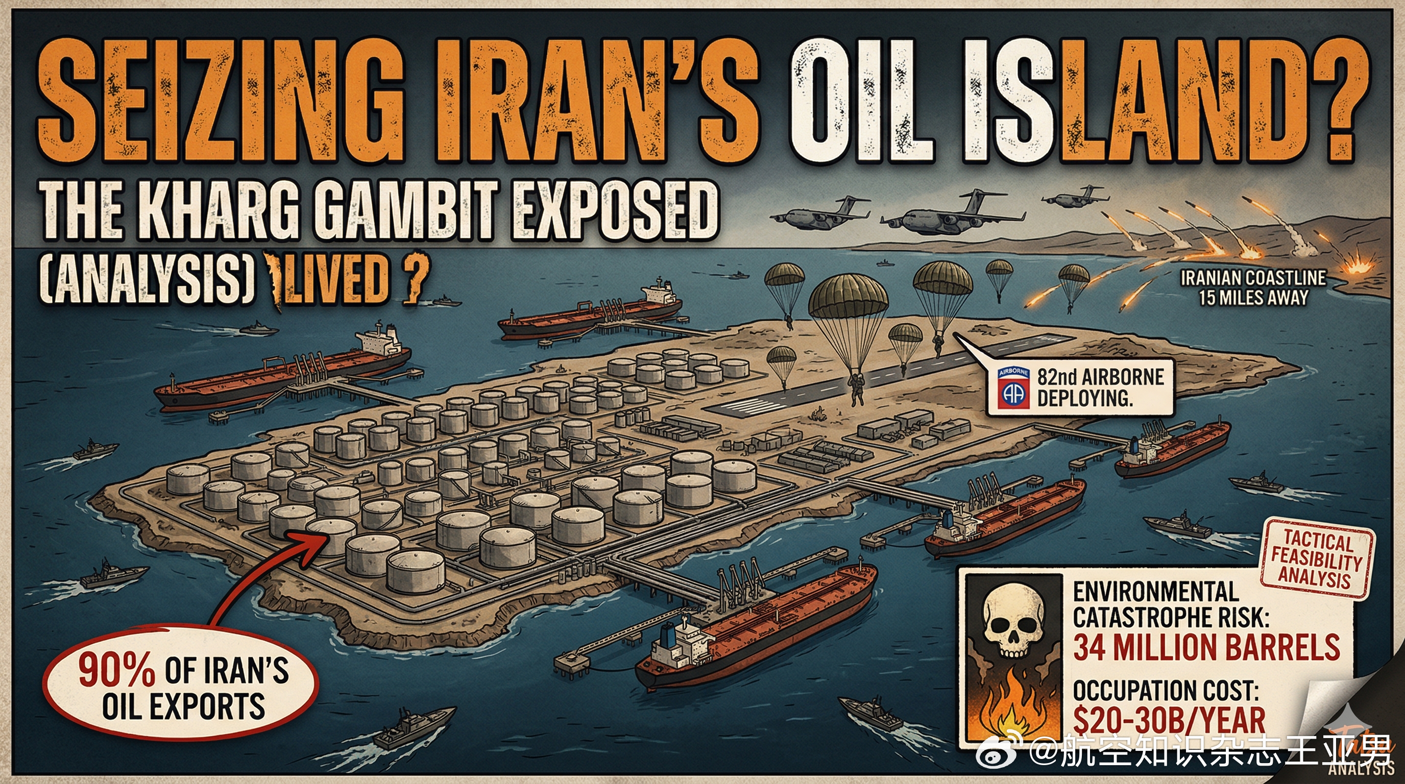 #航空创作计划# 几千名陆战队到位了，两栖攻击舰也到了，一切准备就绪，似乎一场两