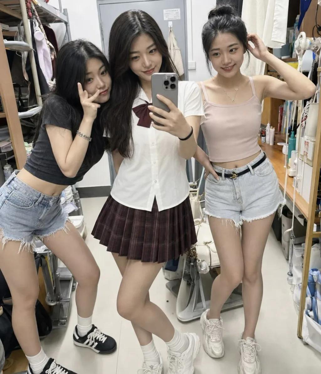 女大三姐妹花来了