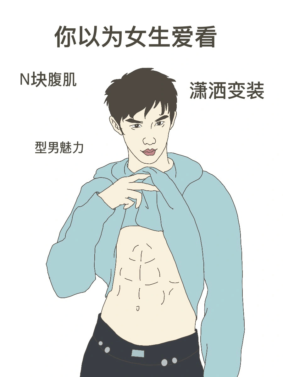 你以为女生爱看 vs 实际女生爱看 ​​​