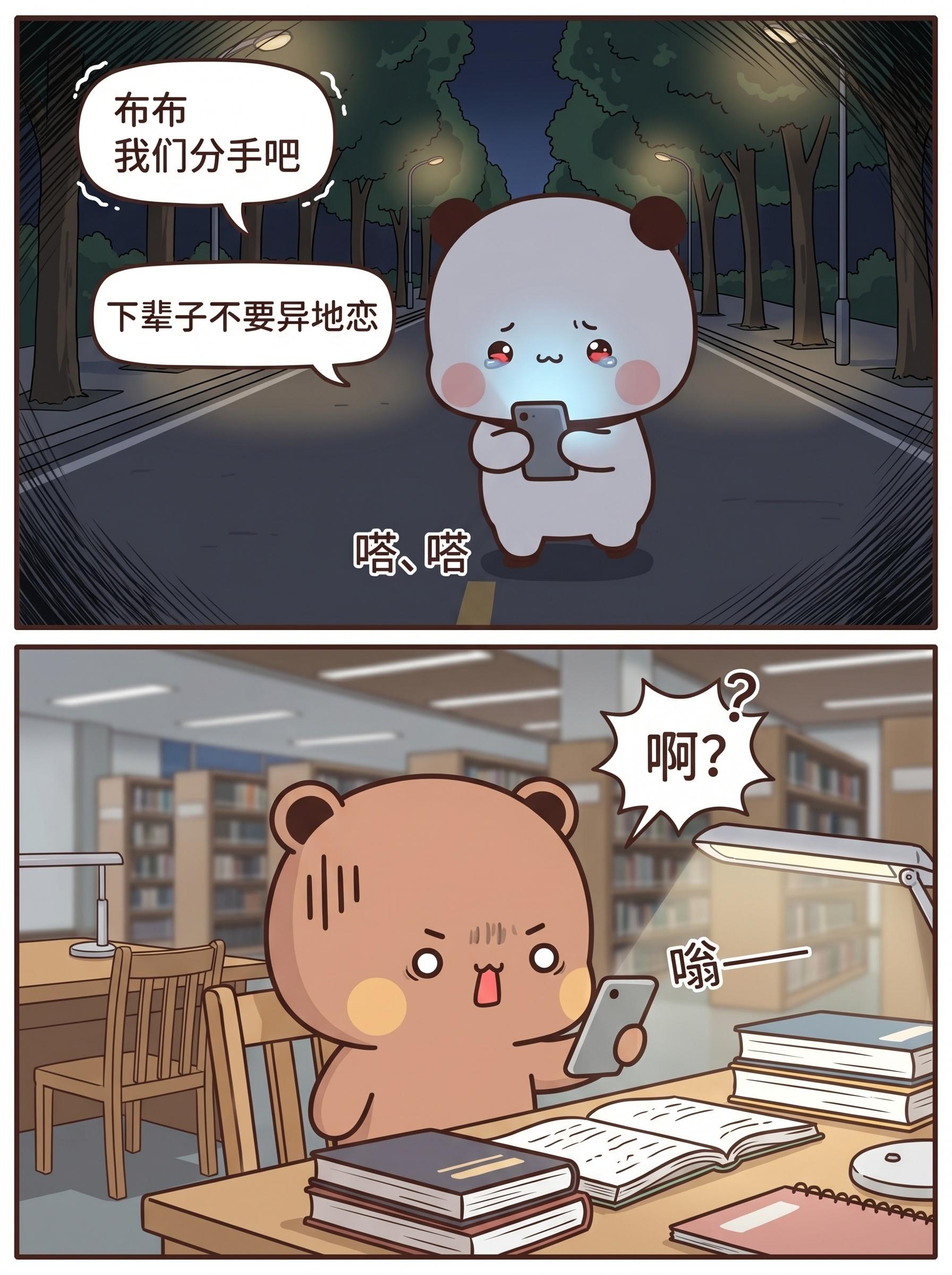 这辈子，这辈子，下下辈子我们都要在一起。再也不异地了