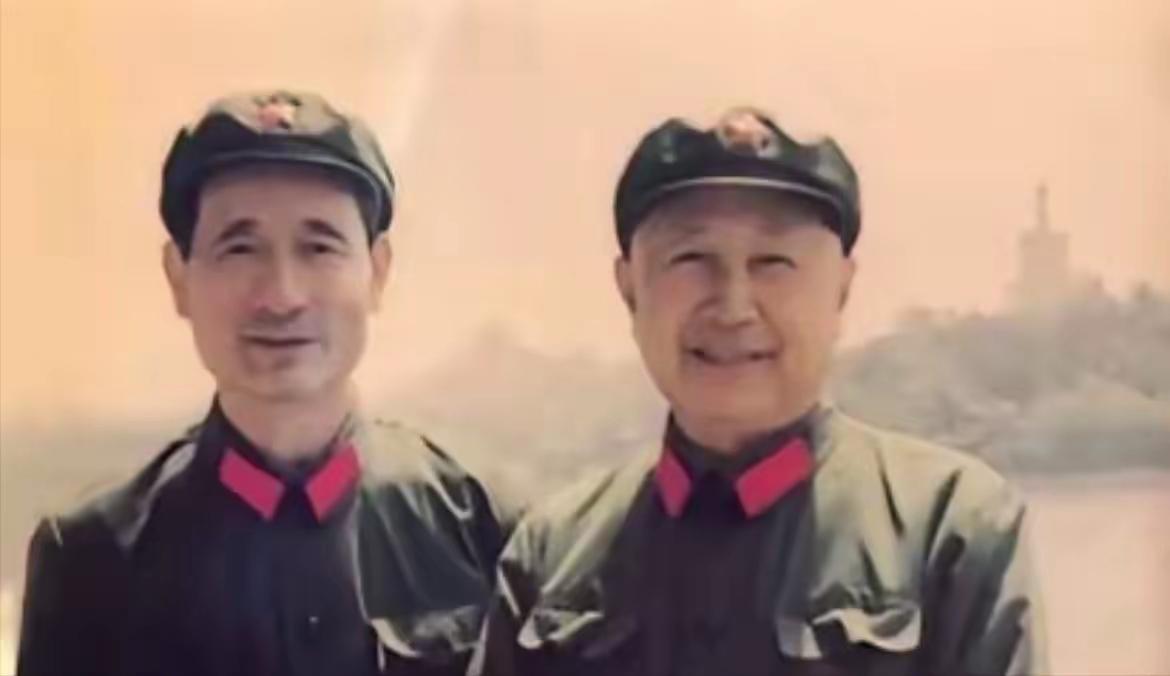 这聂卫平的父亲聂春荣和钱学森在一起的照片。
       聂春荣是做科技情报的干