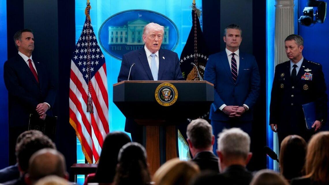 想停战，却难下牌桌
这是特朗普面临的战争困境
军事行动陷入僵局
国内政治压力与全