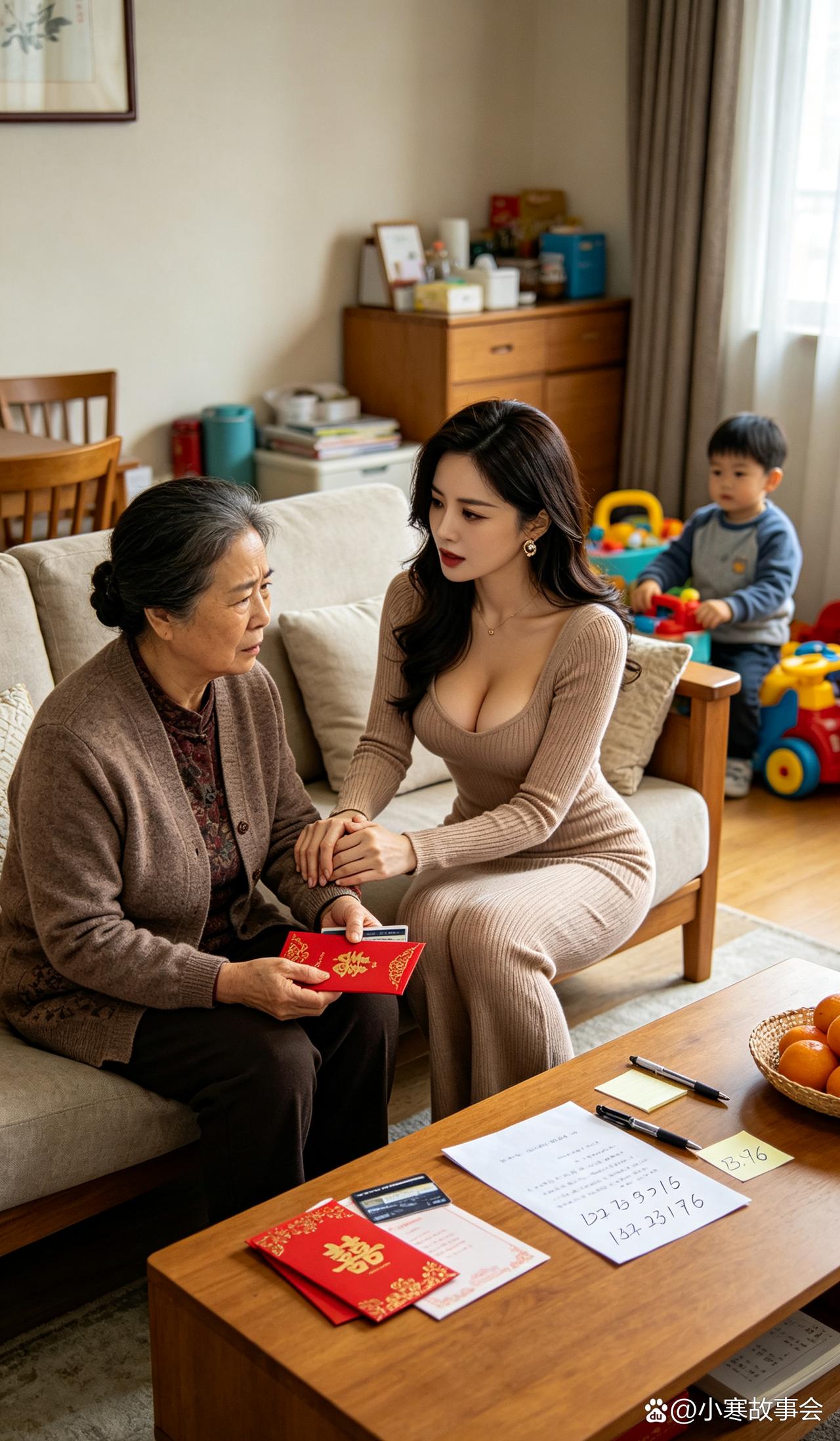 儿媳昨天跟我说，她弟弟后天办婚礼，她妈专门叫我也去赴宴，我听完心里一下子就悬起来