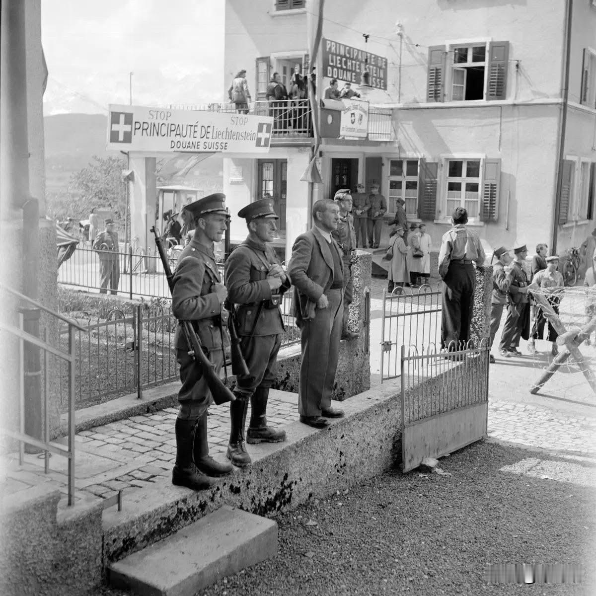 1945年5月3日，正值第二次世界大战临近尾声之际，瑞士边防卫队与列支敦士登辅助