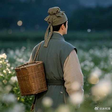 遇见艺术新城事花语 《花烟草月下约》暮春的乡野，遍地花烟草在夜色里缓缓舒展花瓣，
