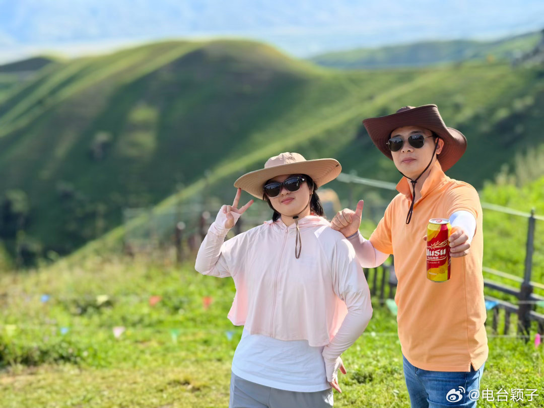 1057惊喜旅行团行颖记新疆 天气超给力的一天！离开时乌云密布大暴雨🌳那拉提｜
