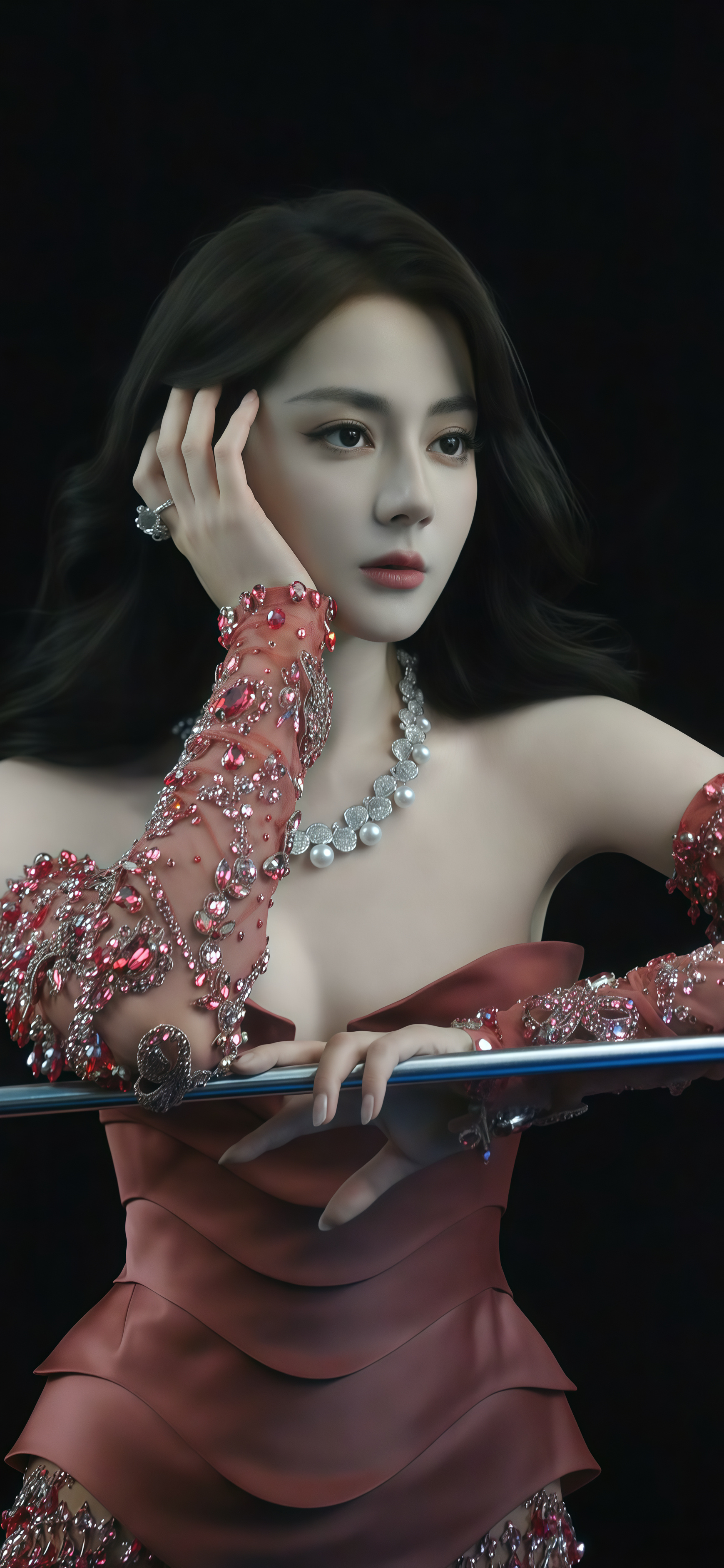 迪丽热巴迪丽热巴聂九罗  dlrb 迪丽热巴枭起青壤“如果热巴是光，那我就是追光