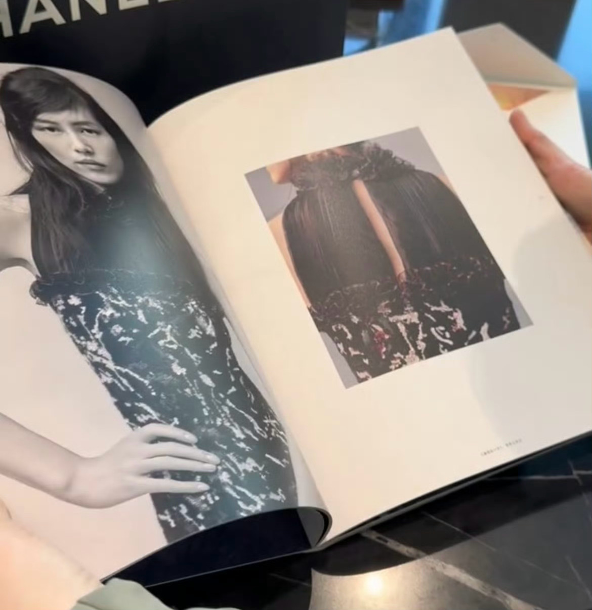 刘雯提前上身未发布秀款？ 