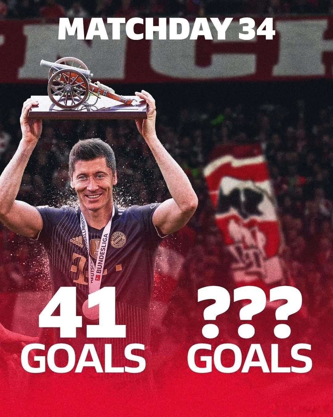 🚨萊萬多夫斯基單賽季41球賽季，與本賽季哈利·凱恩進球數據比較🔥🔥🔥本賽