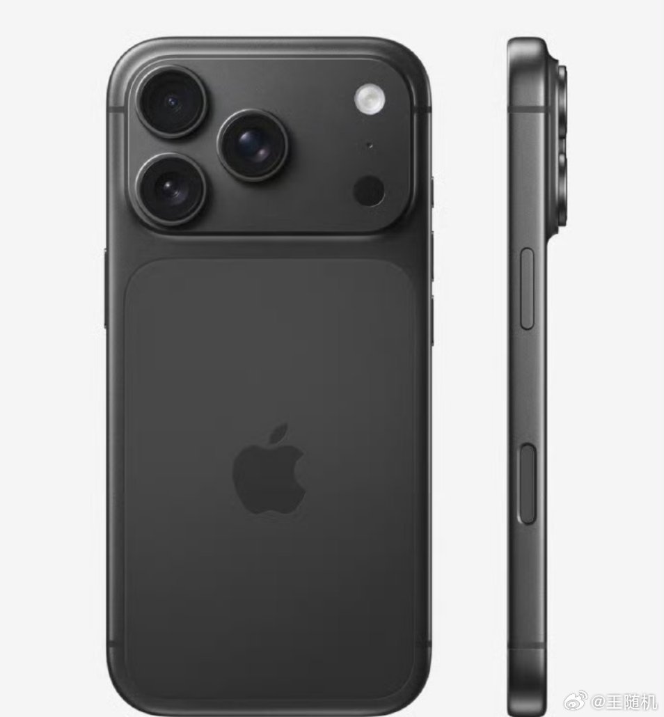 小米17Pro 黑色版iPhone17Pro确实这一代的iPhone 17pro