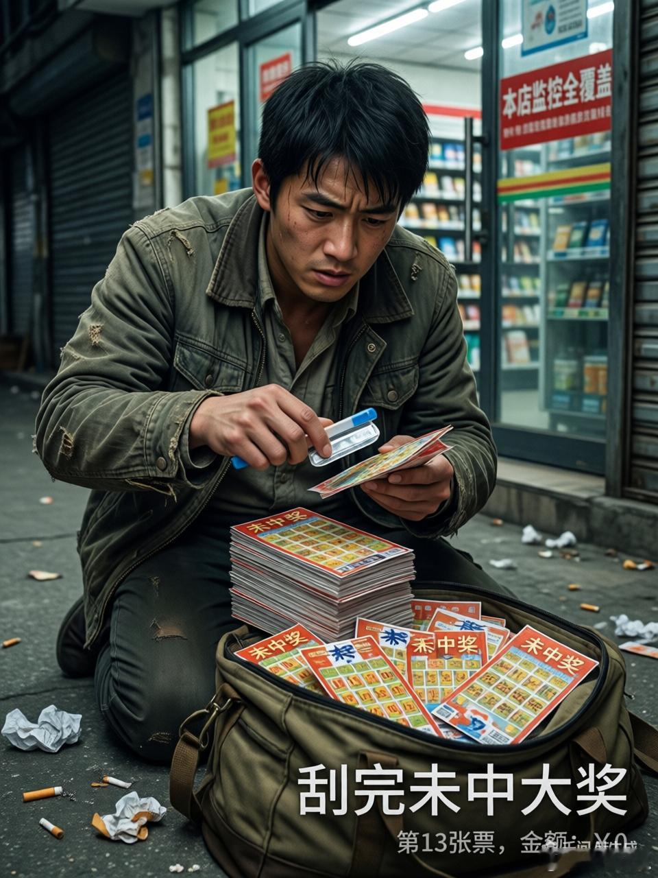 小偷偷十几万刮刮乐刮完未中大奖家人们谁懂啊！小偷偷了十几万刮刮乐，结果刮完一个大