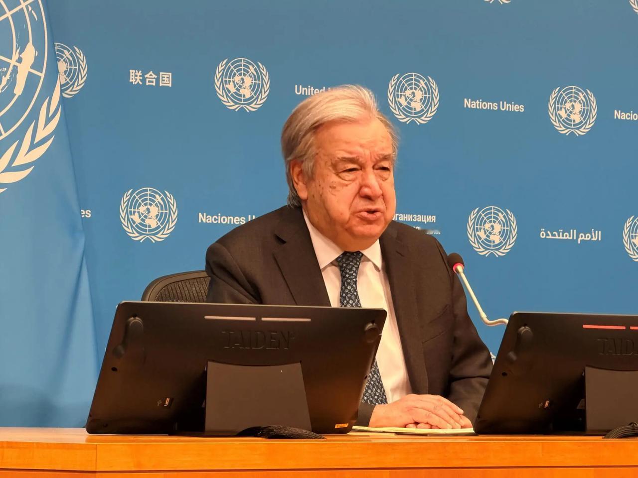 [浮云]说出来你可能不信，联合国，快揭不开锅了。


不是开玩笑，秘书长古特雷斯