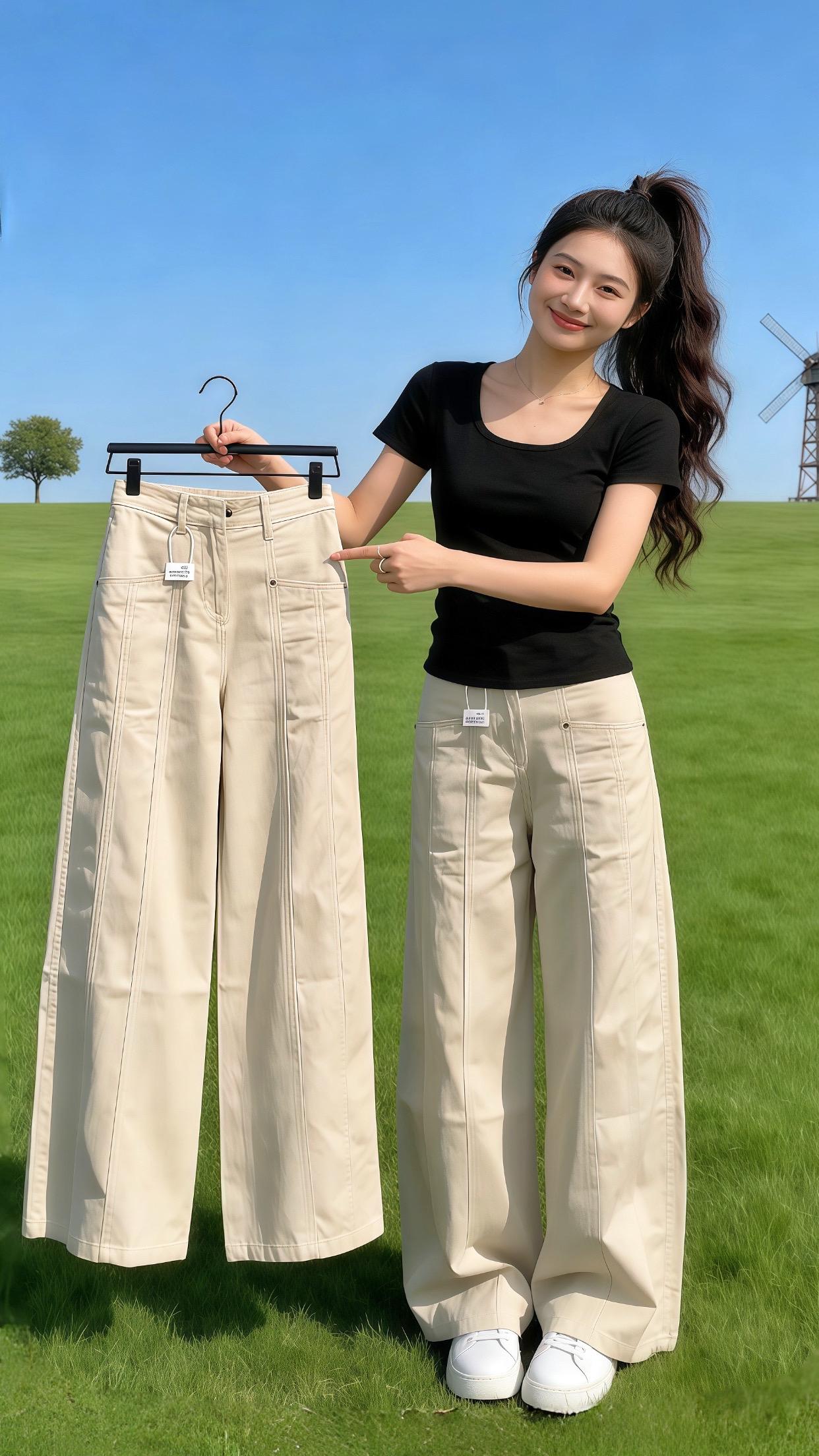 小个子女生的春季显高穿搭 显高显瘦显腿长 出游一周穿搭不重样 用一条裤...