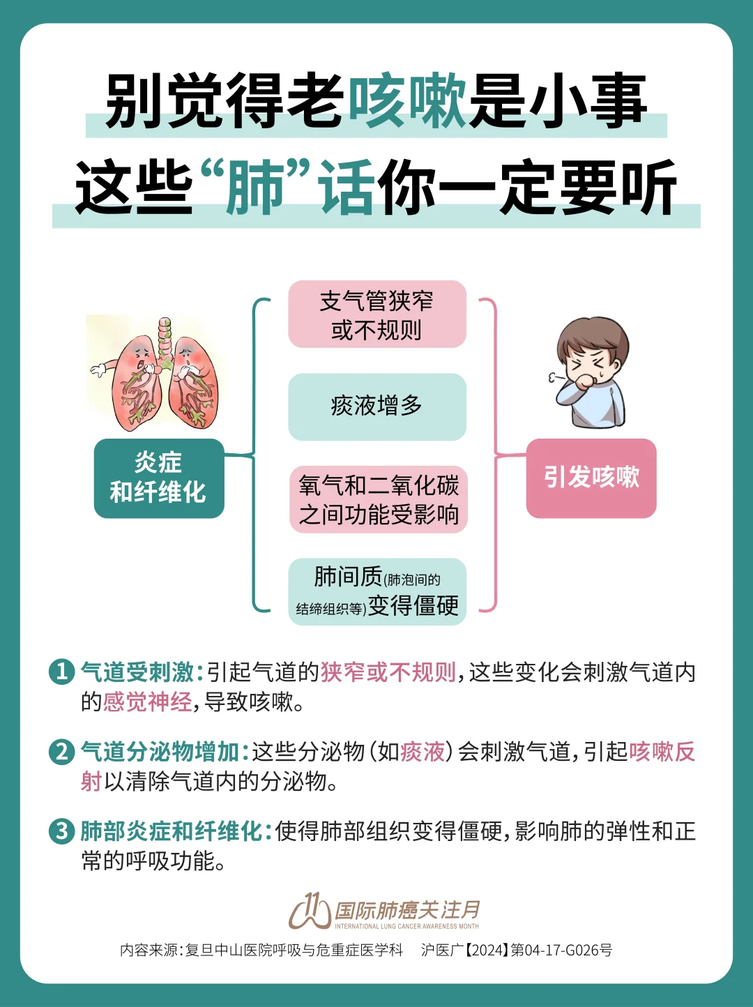 别觉得老咳嗽是小事，这些肺话一定要听！
