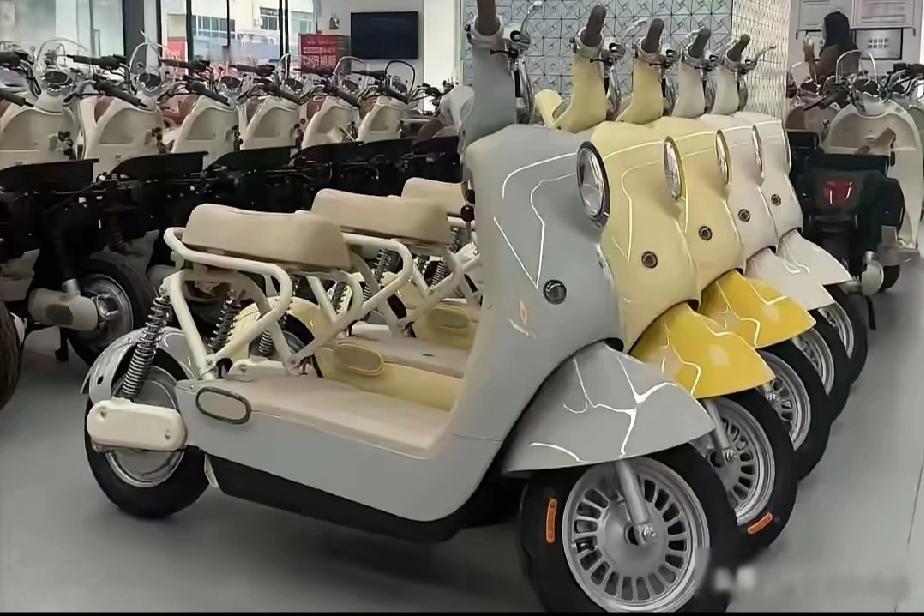 新国标电动车今后只能前面放个小凳子了。想带人，没有门！
也不知道新国标制定者为啥