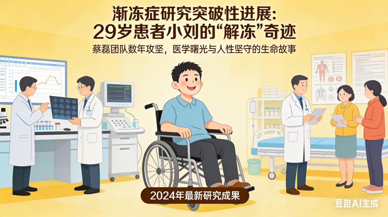 生命破冰：一场与死神赛跑的希望之战
 
蔡磊团队推动渐冻症研究取得突破性进展，2