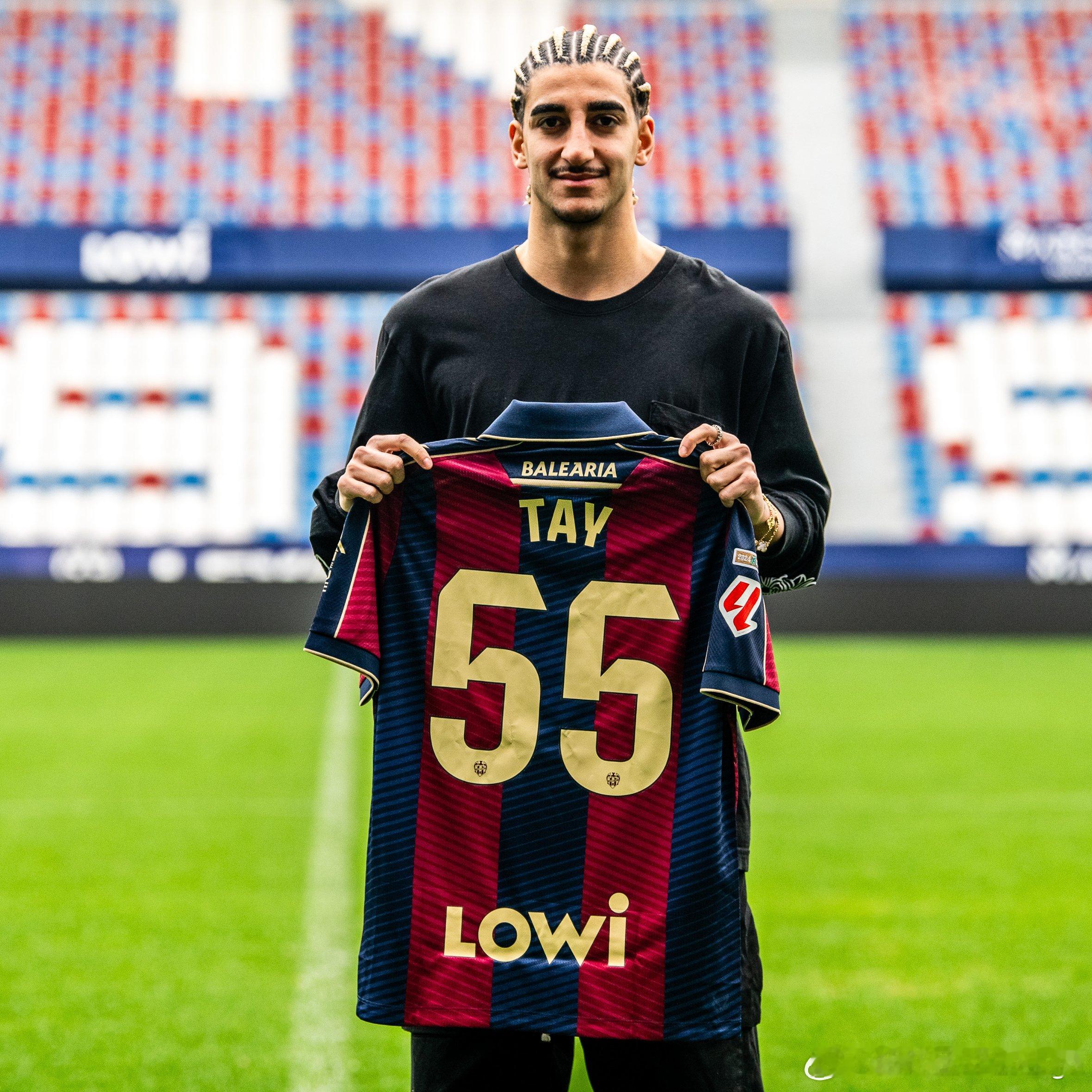 【签约】莱万特冬窗第二签：阿比德阿比德（Tai Abed），2004.8.3，以