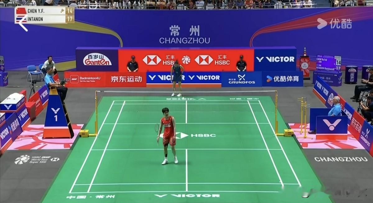 15：21，再战因达农，陈雨菲输掉第一局！
      北京时间今天下午，202