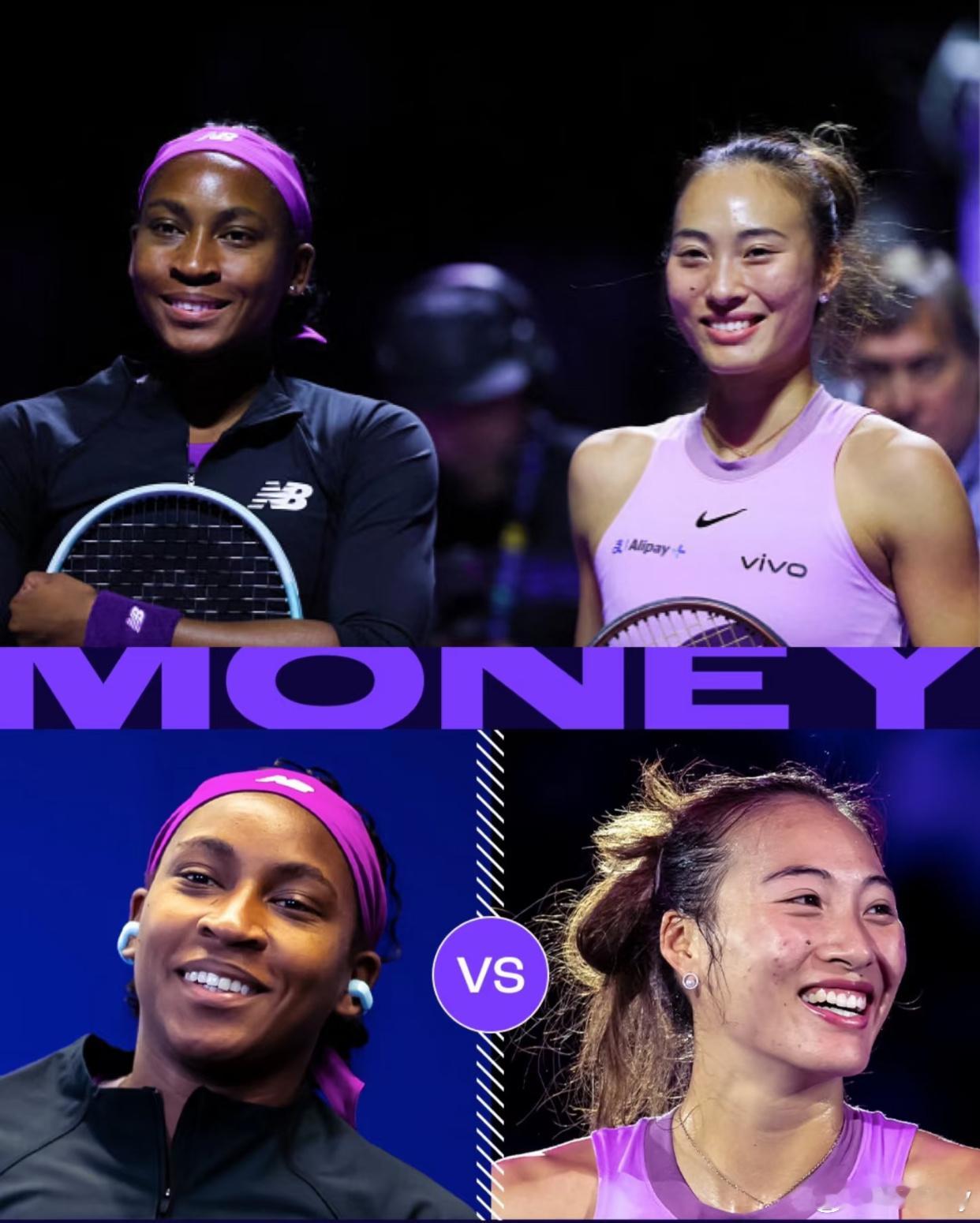 #郑钦文回应获亚军#在刚刚结束的 2024 WTA 年终总决赛单打决赛中，中国选