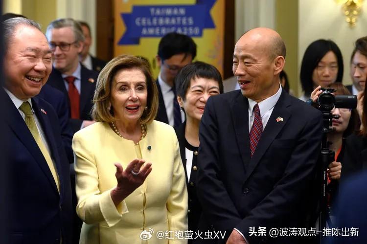 以韩国瑜此次美国之行为例，无担当、无格局、无底线，是一场彻头彻尾的媚外作秀、谋私