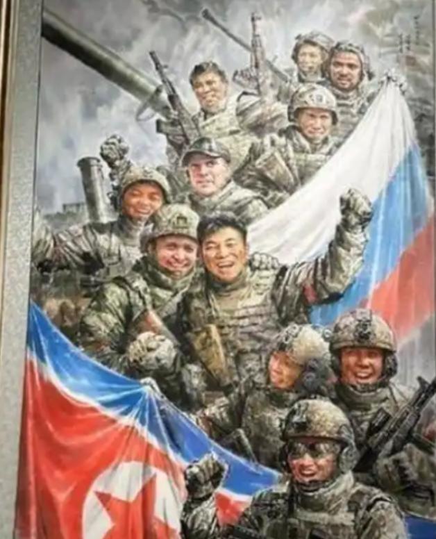 朝鲜曾没想到，派遣了 1 万多人去俄罗斯打仗，结果，如今在平壤的大街小巷，印有西