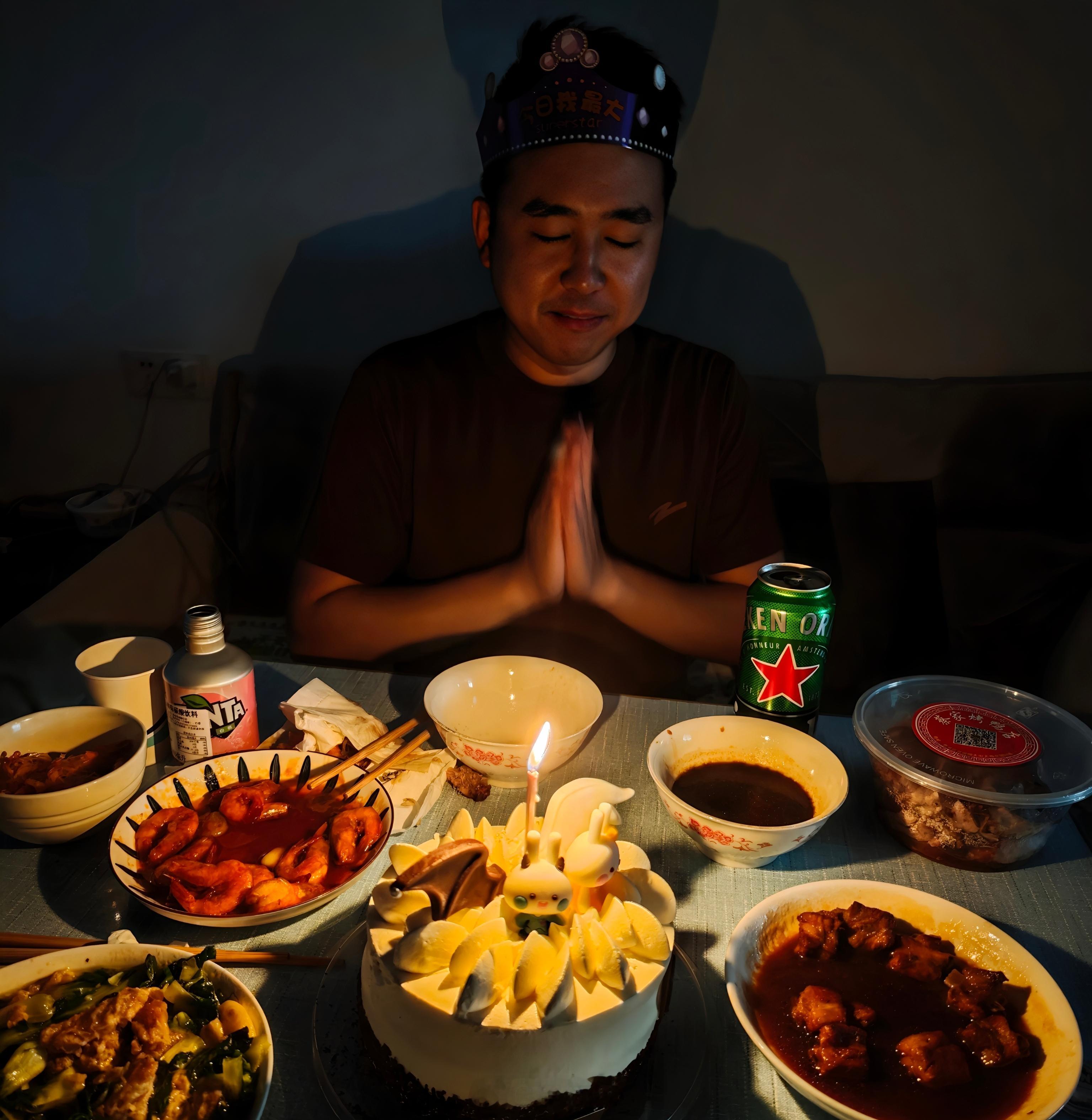 在家里简简单单过个小生日[蛋糕]给生活一点仪式感 ​​​