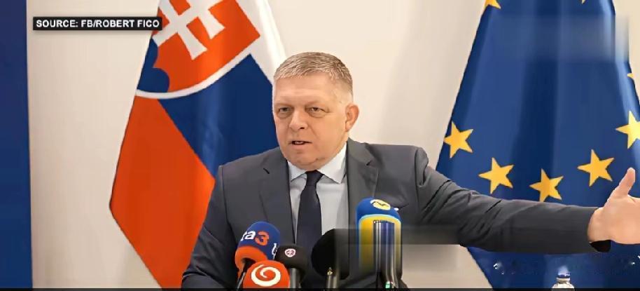 斯洛伐克总理菲佐绝对是欧盟政坛的“显眼包”，别人忙着站队援乌，他偏要唱反调。公开