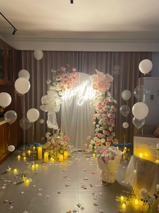 求婚布置💍💫