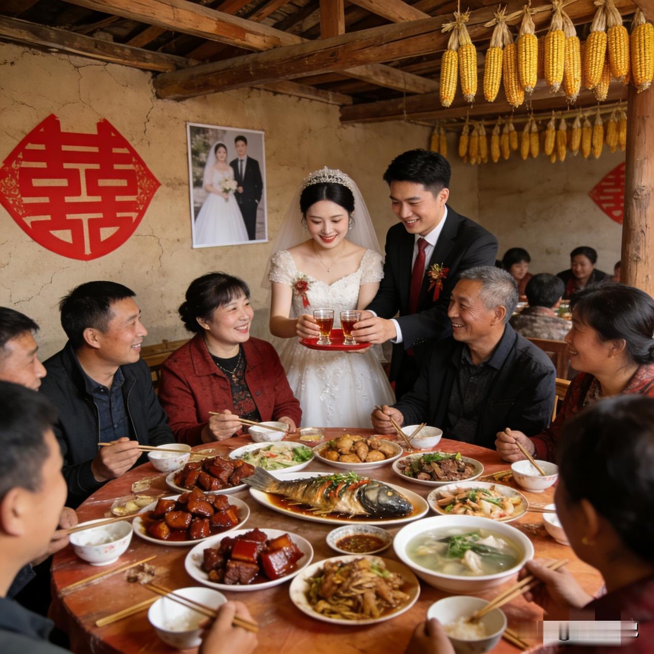 在家里人的撮合下，37岁的老表要和一个小8岁的女孩结婚了。

昨天和妈妈视频，听