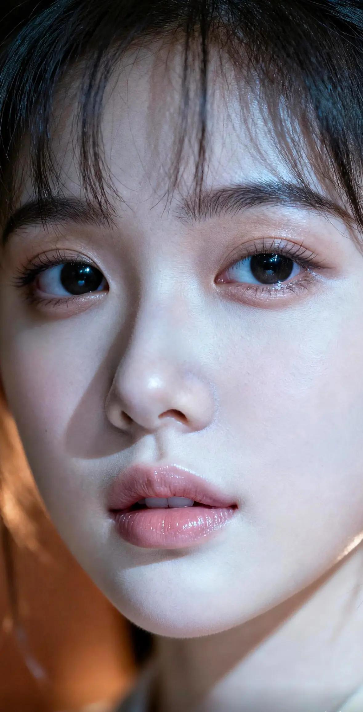 温柔甜美的少女，浅笑嫣然，宛如春日暖阳。💝🍎🌴