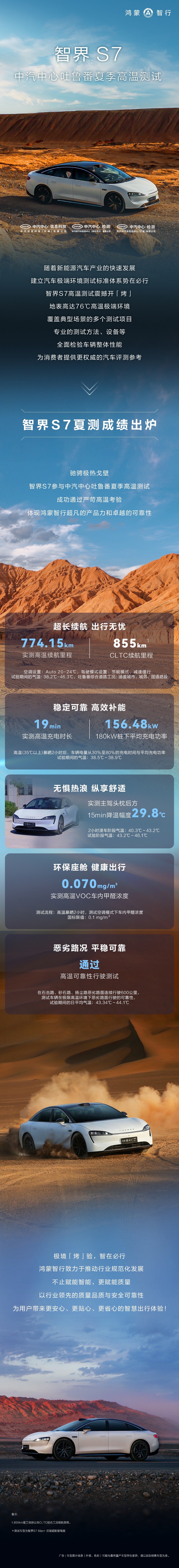 #鸿蒙智行夏季极端测试#问界M9、问界新M7 Ultra、智界S7首批通过中汽中