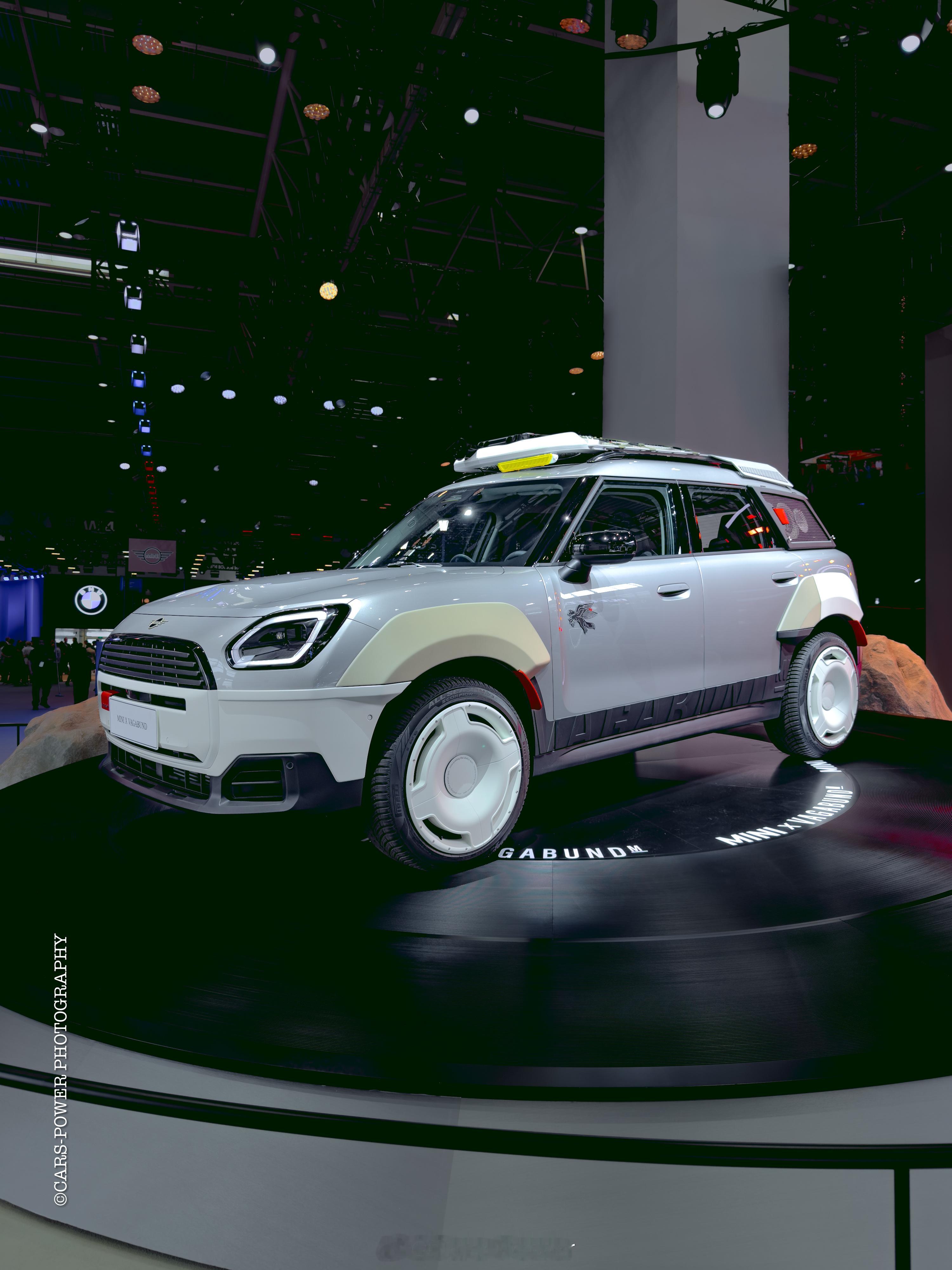 可以开着到处跑的巨型发烧音响北京车展实拍📷MINI×VAGABUND发烧音响创