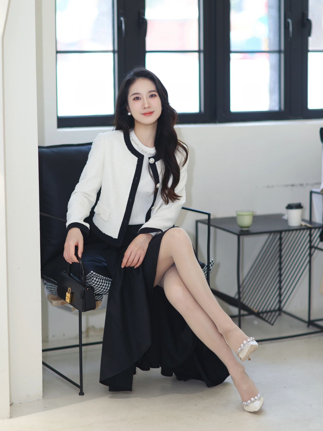 气质穿搭｜优雅通勤姐姐🖤