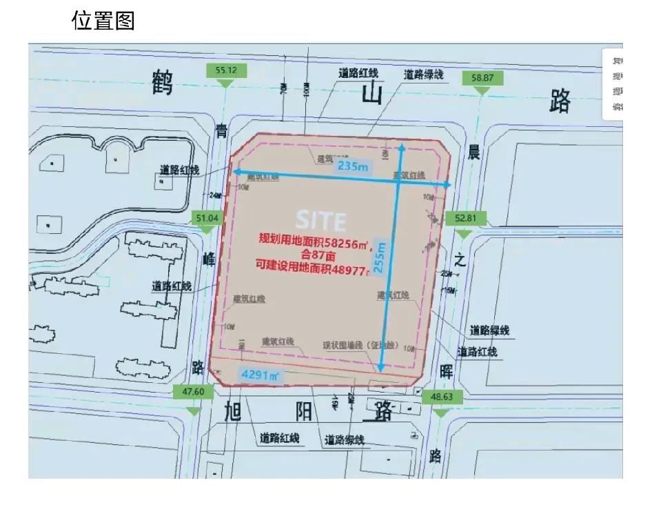即墨区龙山街道农民经济适用房三期项目原位于辖区内开河路北侧、龙山路东侧的土地（龙