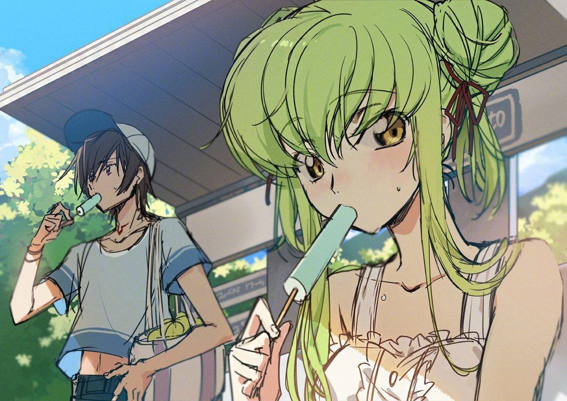 「叛逆的鲁路修」嵐月太太 鲁路修&C.C.系列X.ccreayus ​​​  #