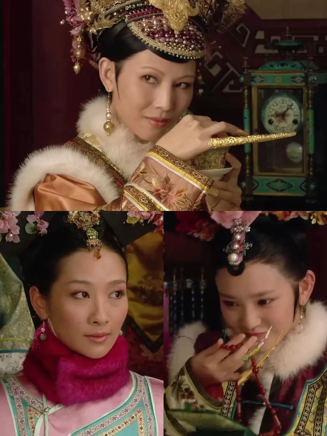 感觉她们的眼神戏比任何台词都精彩～