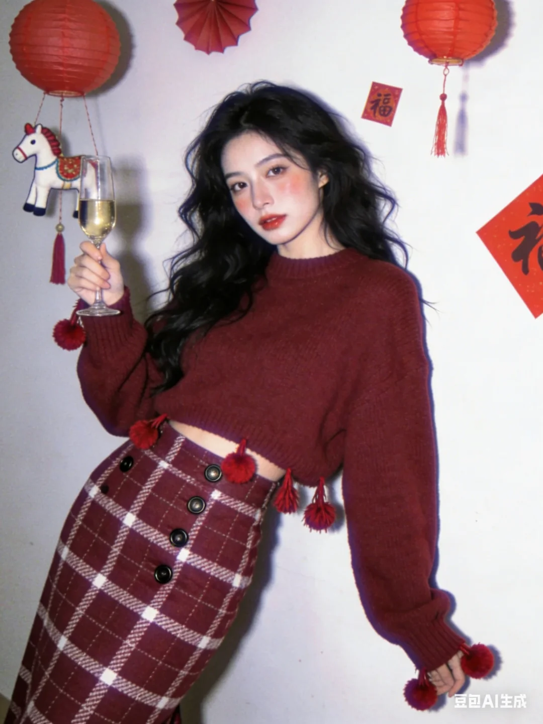 0 成本✨ 微醺氛围感春节写真 | 附原创指令