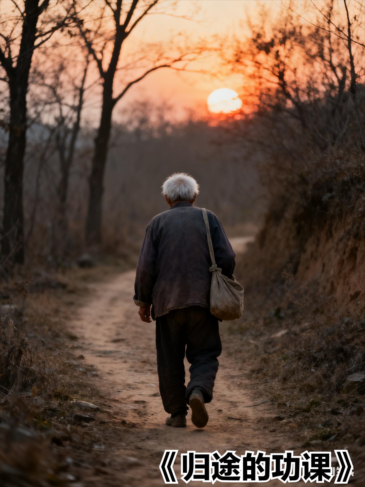 令人心酸的一段话：
“老人的前途是病和死。我还得熬过一场病苦，熬过一场死亡的苦，