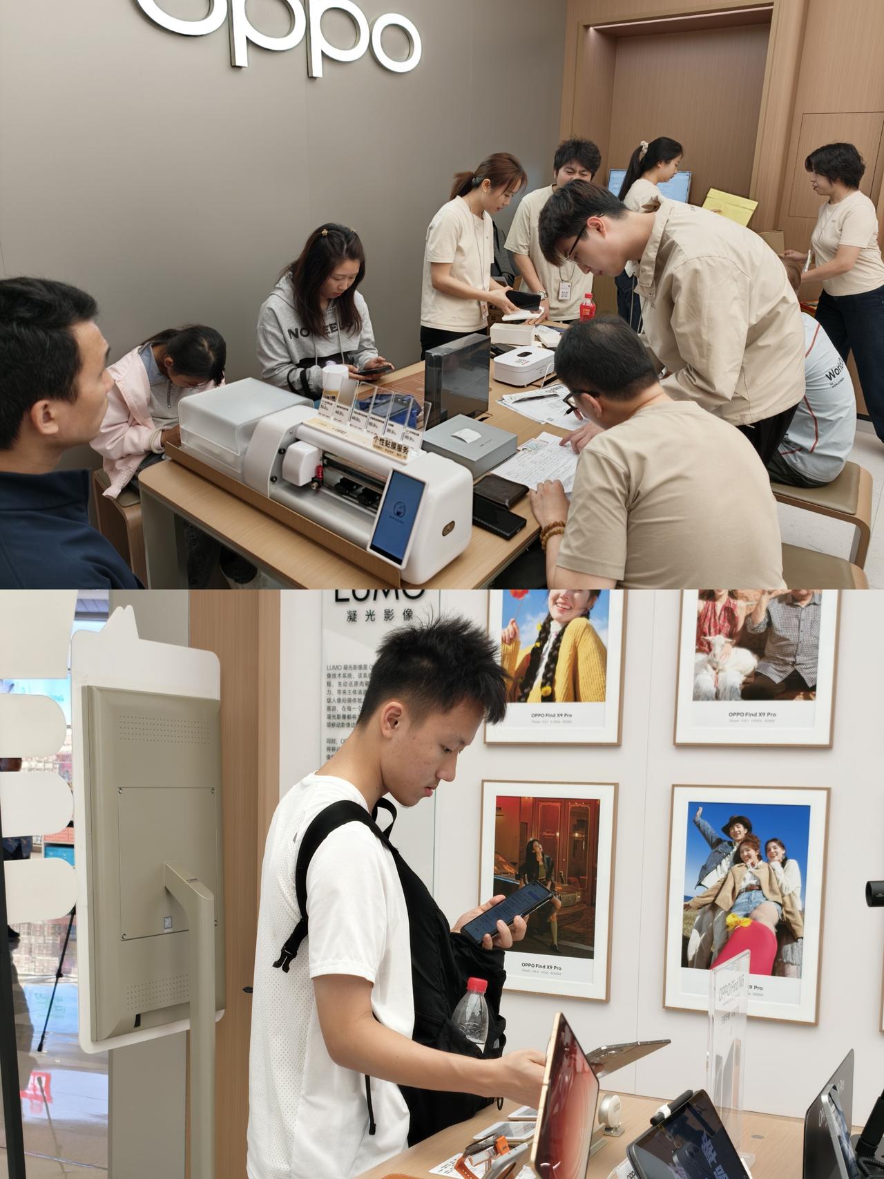 谁能料到，一万多的OPPO居然卖断货了！

周末深圳的OPPO门店里有好多人来买