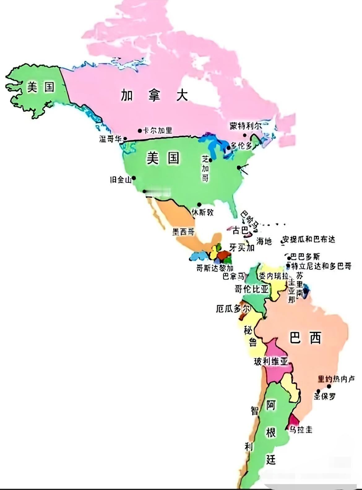 哥伦比亚和古巴看了有啥感想？
大家注意看！
委内瑞拉，手握世界第一石油储量，更是