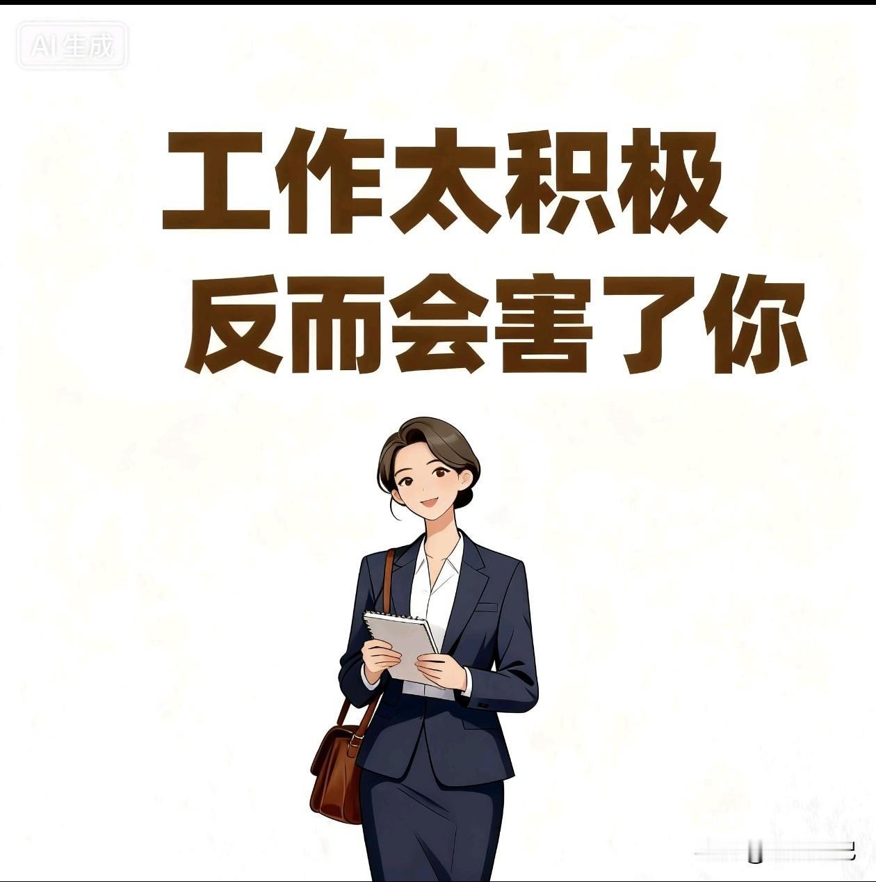 工作太积极，反而死得快？这8条真相没人明说，但每个打工人迟早都会懂。

1. 你