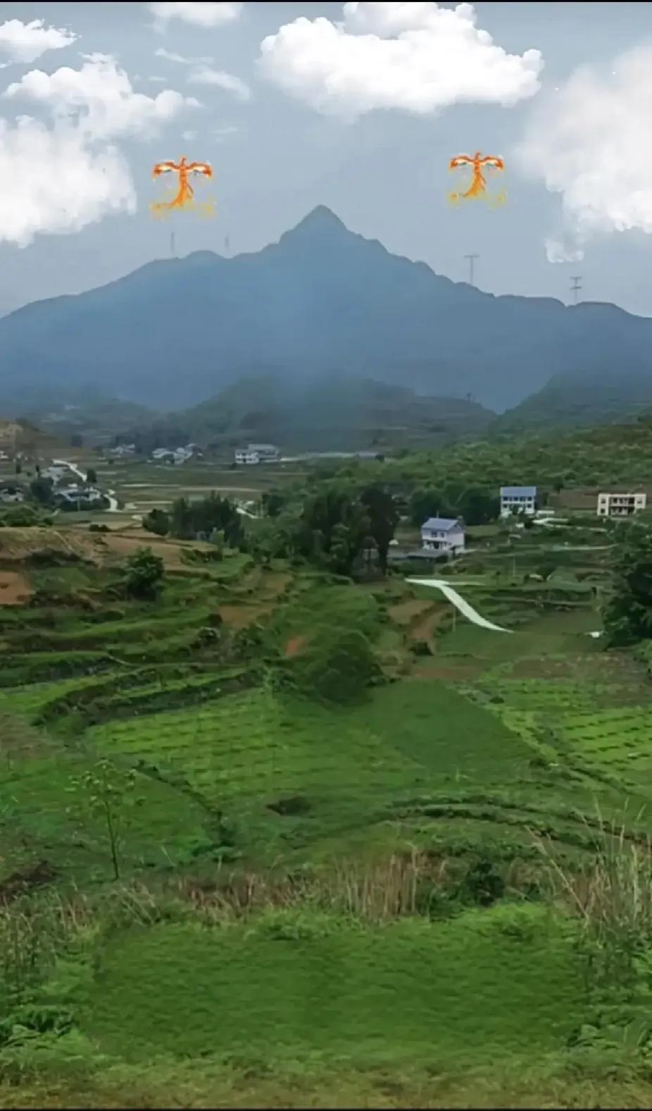 闲聊风水，什么是“彩凤笔”（如图），对应产生什么事物？上等格局：文章贵秀翰林院，